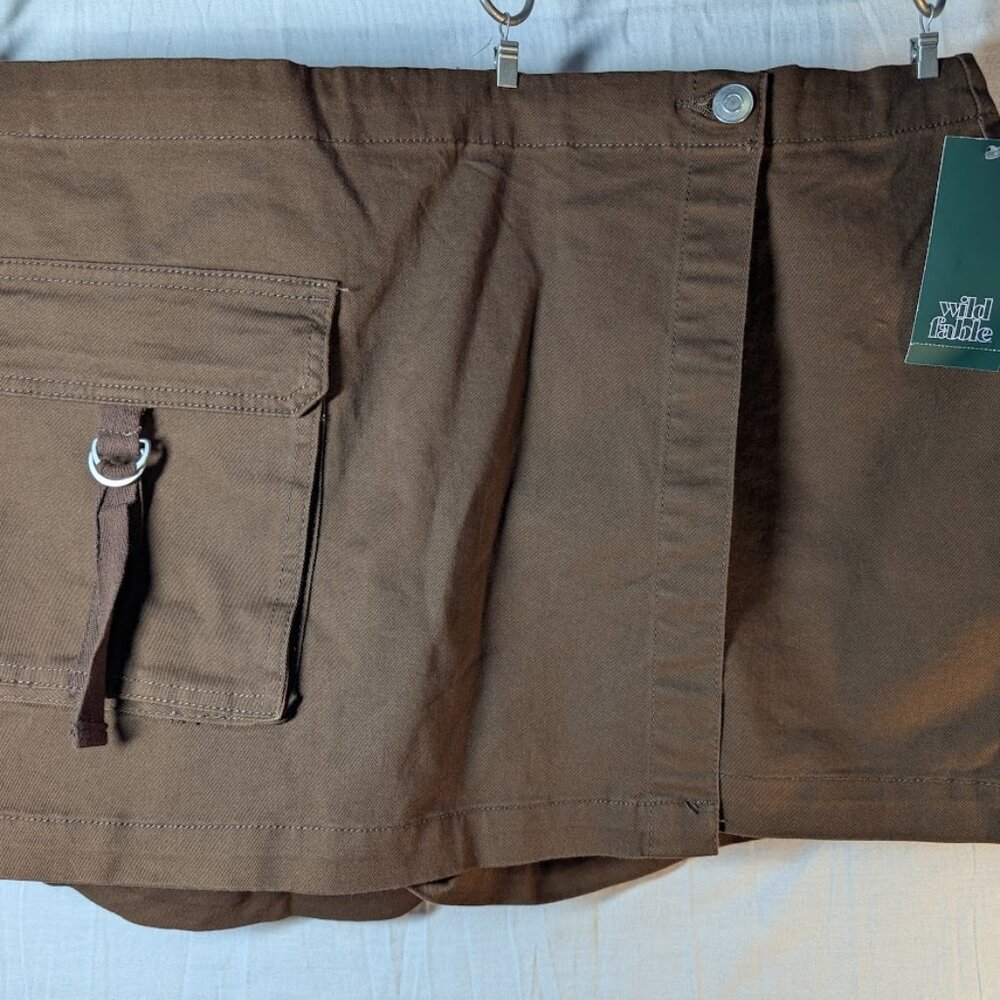 NWT wild fable Women's Brown Skorts size XL & XXL